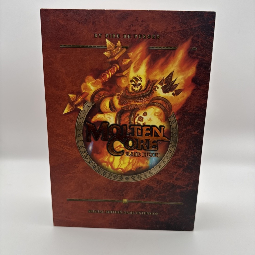 World of Warcraft WoW Molten Core Raid Deck - COMPLETE - Includes Treasure